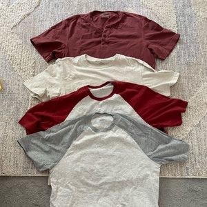 Men’s medium Eddie Bauer short sleeve tees bundle